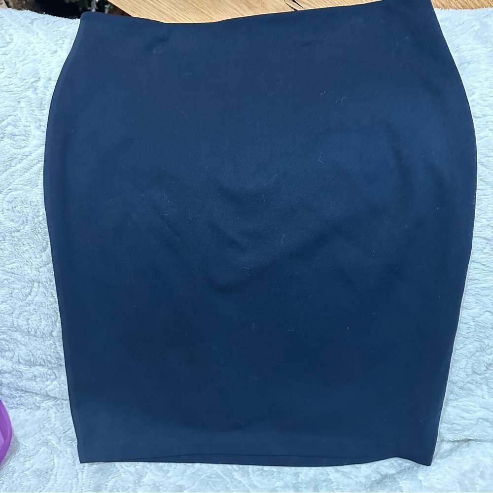 Premise Dark Blue Pencil Skirt